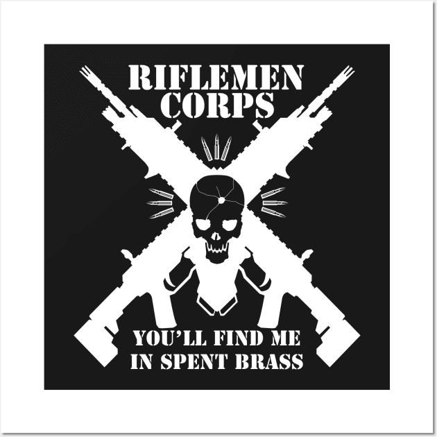 RifleMen Corp Wall Art by NightmareDayDream